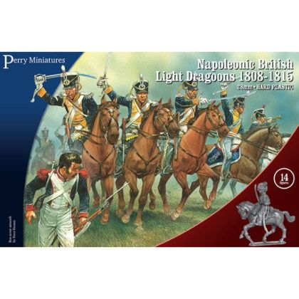 28mm BH90 British Napoleonic Wars Light Dragoons 1808-15