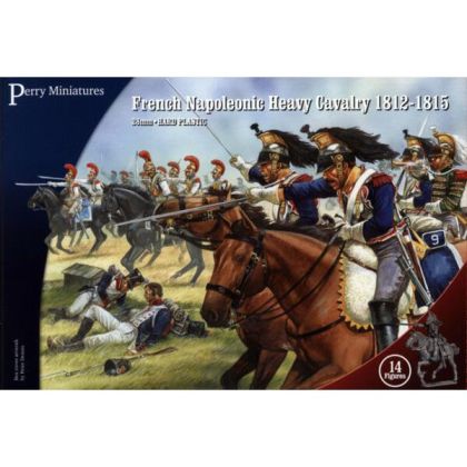 28mm French Napoleonic Wars Heavy Cavalry 1812-1815 (14 Figures)