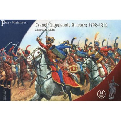 28mm French Napoleonic Wars Hussars 1792-1815 (14 Figures)