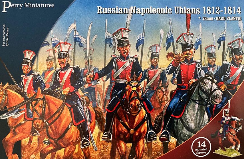28mm Russian Napoleonic Wars Uhlans 1812-1814 (14 Figures)