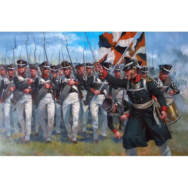 28mm Russian Napoleonic Wars Infantry 1809-1814 (40 Figures)