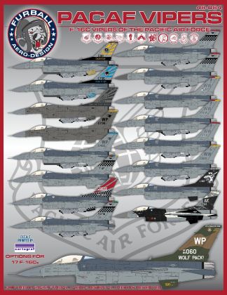1:48 PACAF Vipers F-16C Vipers of the Pacific Air Force