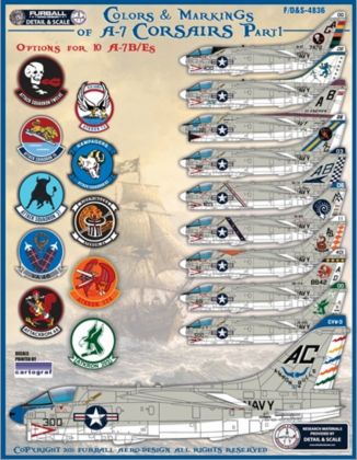 1:48 Colors & Markings of A-7B/Es Part 1 A-7B/E Corsair II