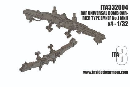 1:32 RAF Universal Bomb Rack Type EM/EF No.1 Mk.II (4 pcs)