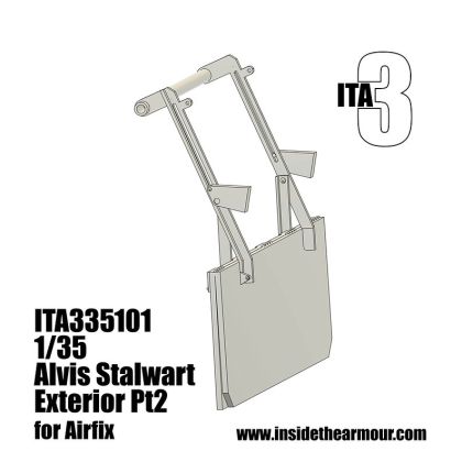 1:35 Alvis FV622 Stalwart - Exterior Part 2 (3D-Printed / for Airfix Kits)