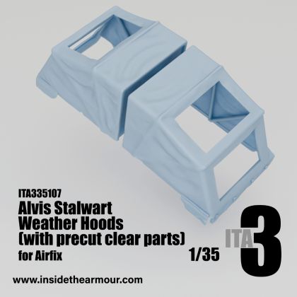 1:35 Stalwart - Weather Hoods (for Airfix Kits)