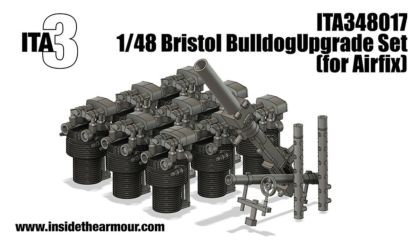 1:48 Bristol Bulldog Mk.II - Exterior Upgrade (for Airfix kits)