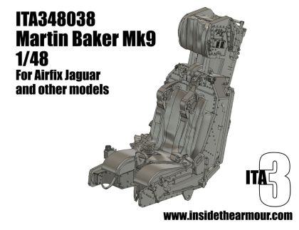 1:48 Martin Baker Mk.9 for BAC/SEPECAT Jaguar GR.1/GR.1A and Harrier Kits (for 2025 release Airfix kits)