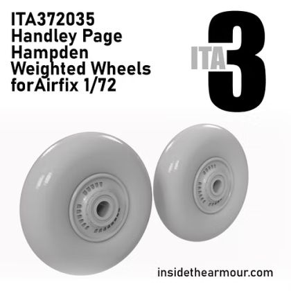 1:72 Handley Page Hampden - Wheels Set (for Airfix Kits)