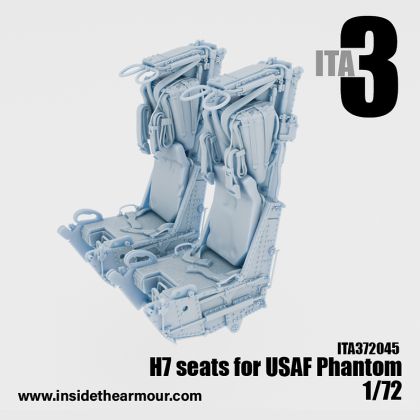 1:72 USAF Phantoms - Martin Baker H7 Seats (2 pcs / 3D-Printed)