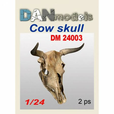 1:24 Cow skull 2 pcs
