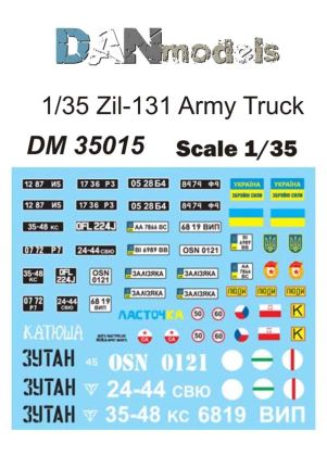 1:35 Zil-131 Army Truck