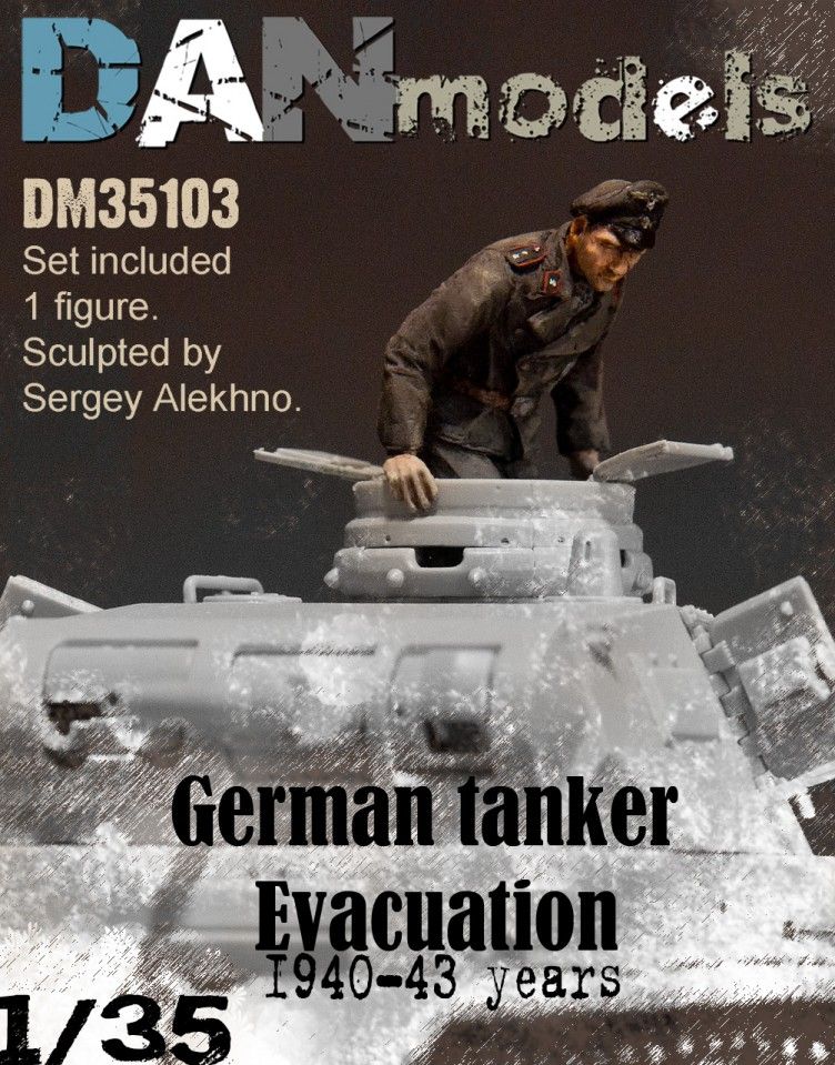 1:35 German tanker. Evacuation 1940-43. set 3
