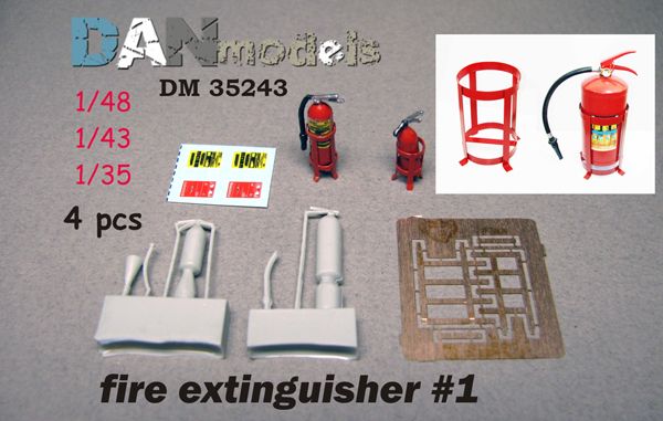 1:35 Fire extinguisher #1 4 psc