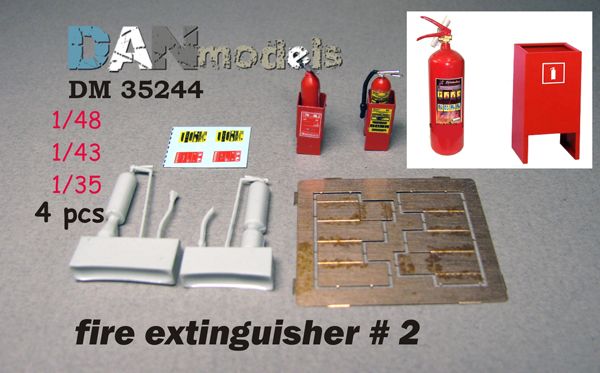 1:35 fire extinguisher #2 — 4 psc