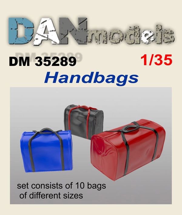1:35 Handbags. 10 pieces.