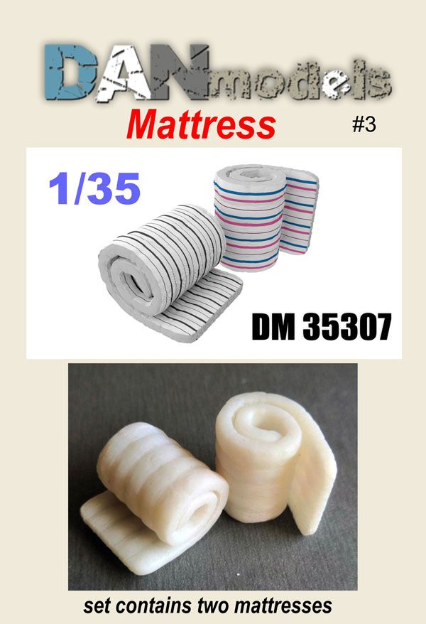 1:35 material for dioramas. Twisted mattresses