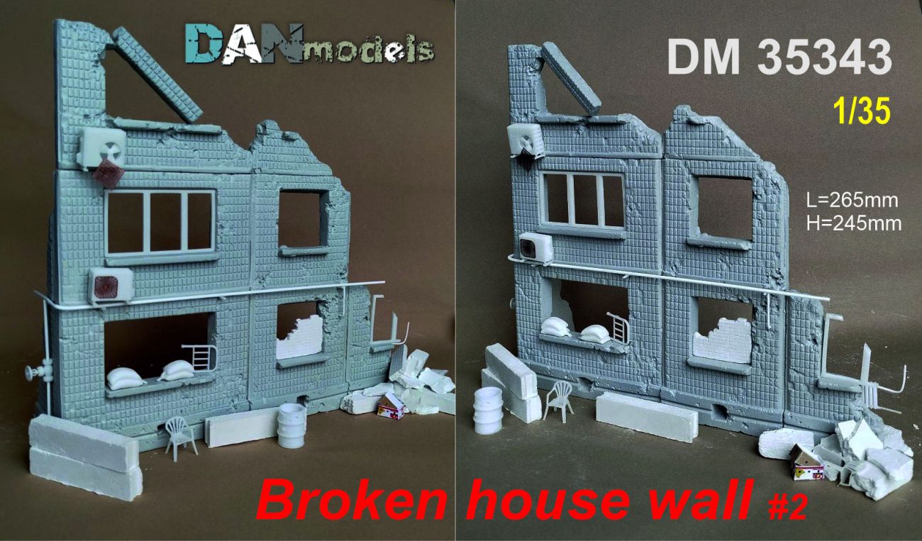 1:35 Broken house wall