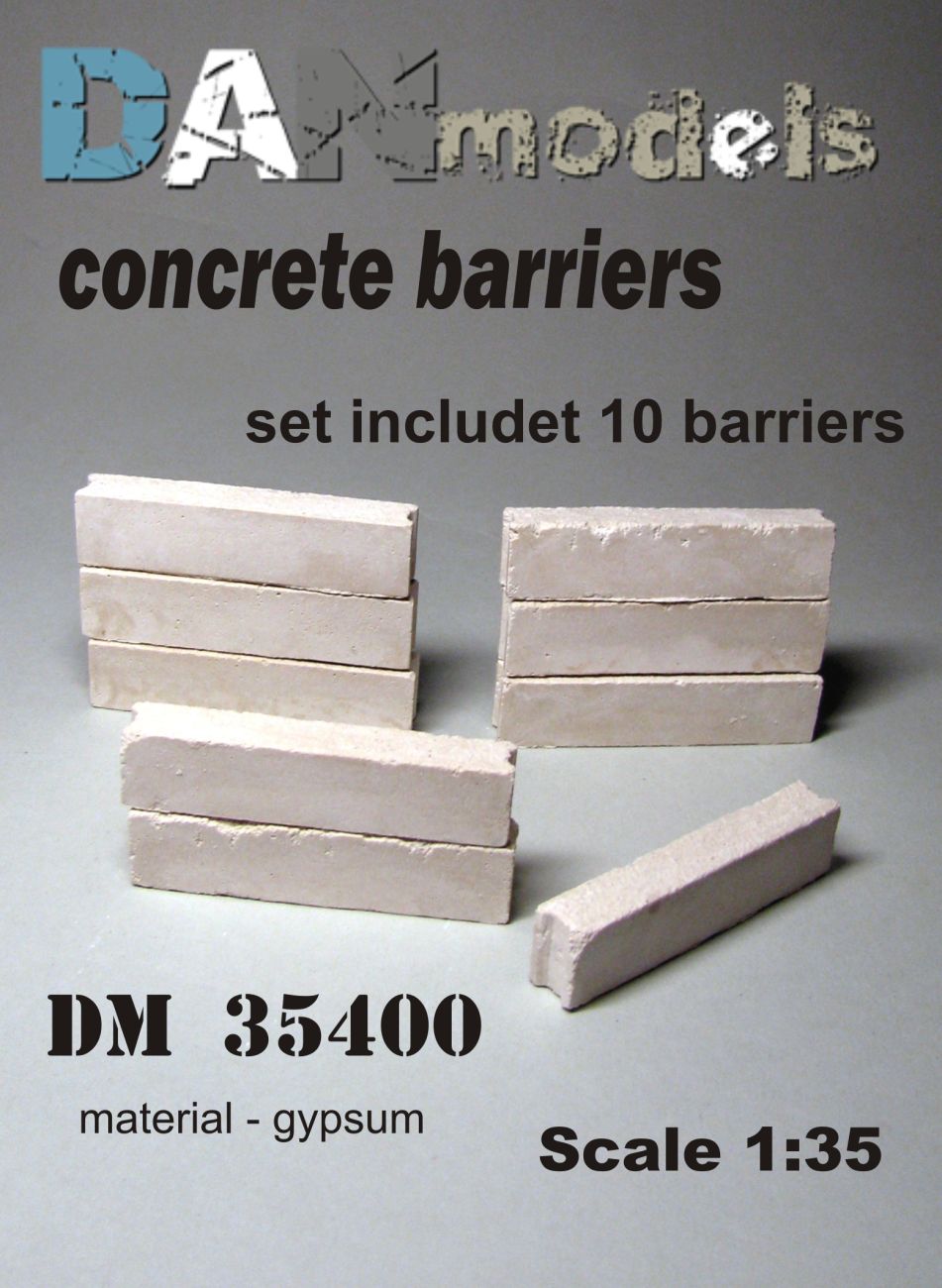1:35 Concrete barriers
