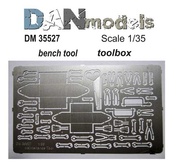 1:35 Bench tool. Toolbox
