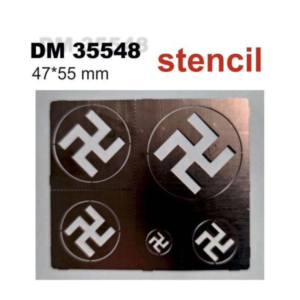 1:35 Stencil. Flag of Nazi Germany. 1939-1945