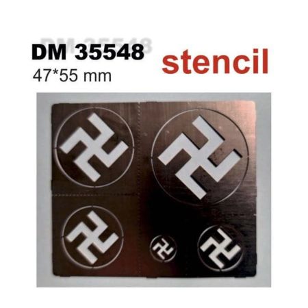 1:35 Stencil. Flag of Nazi Germany. 1939-1945