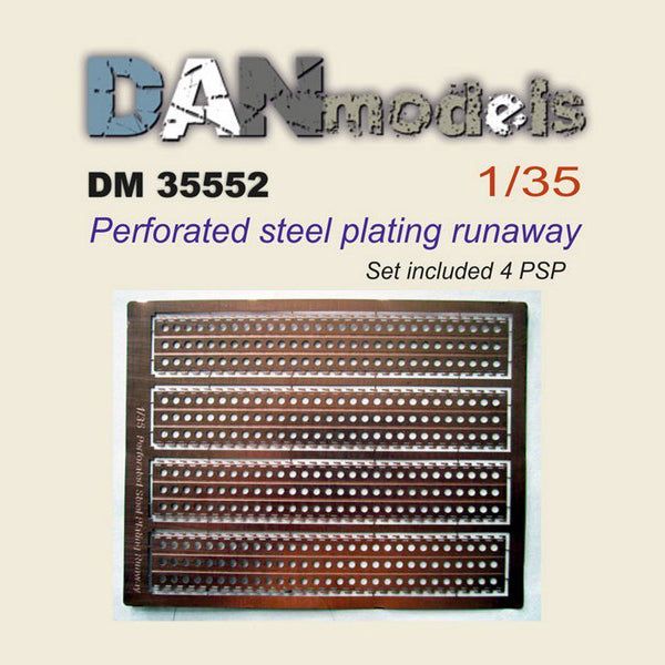 1:35 Metal airfield plates (4 pcs)