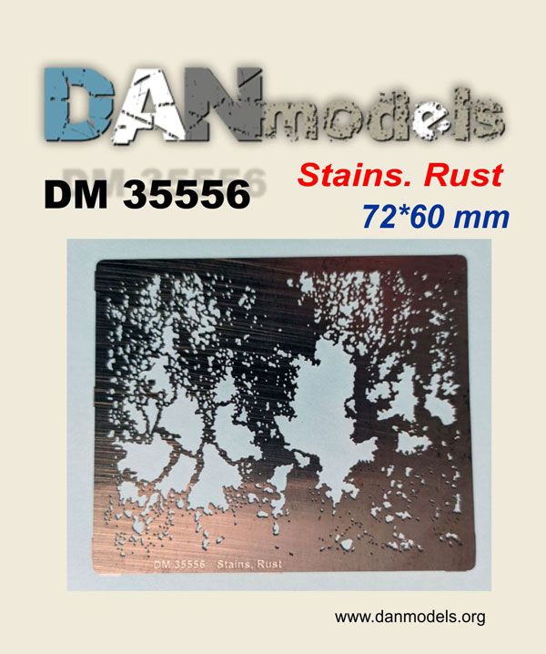 1:35 Airbruch stencil 72*60 mm