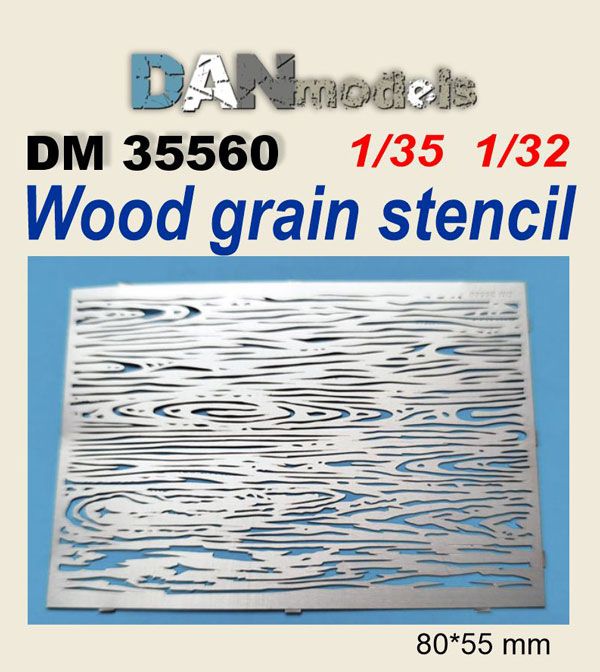 1:35 Wood grain stencil