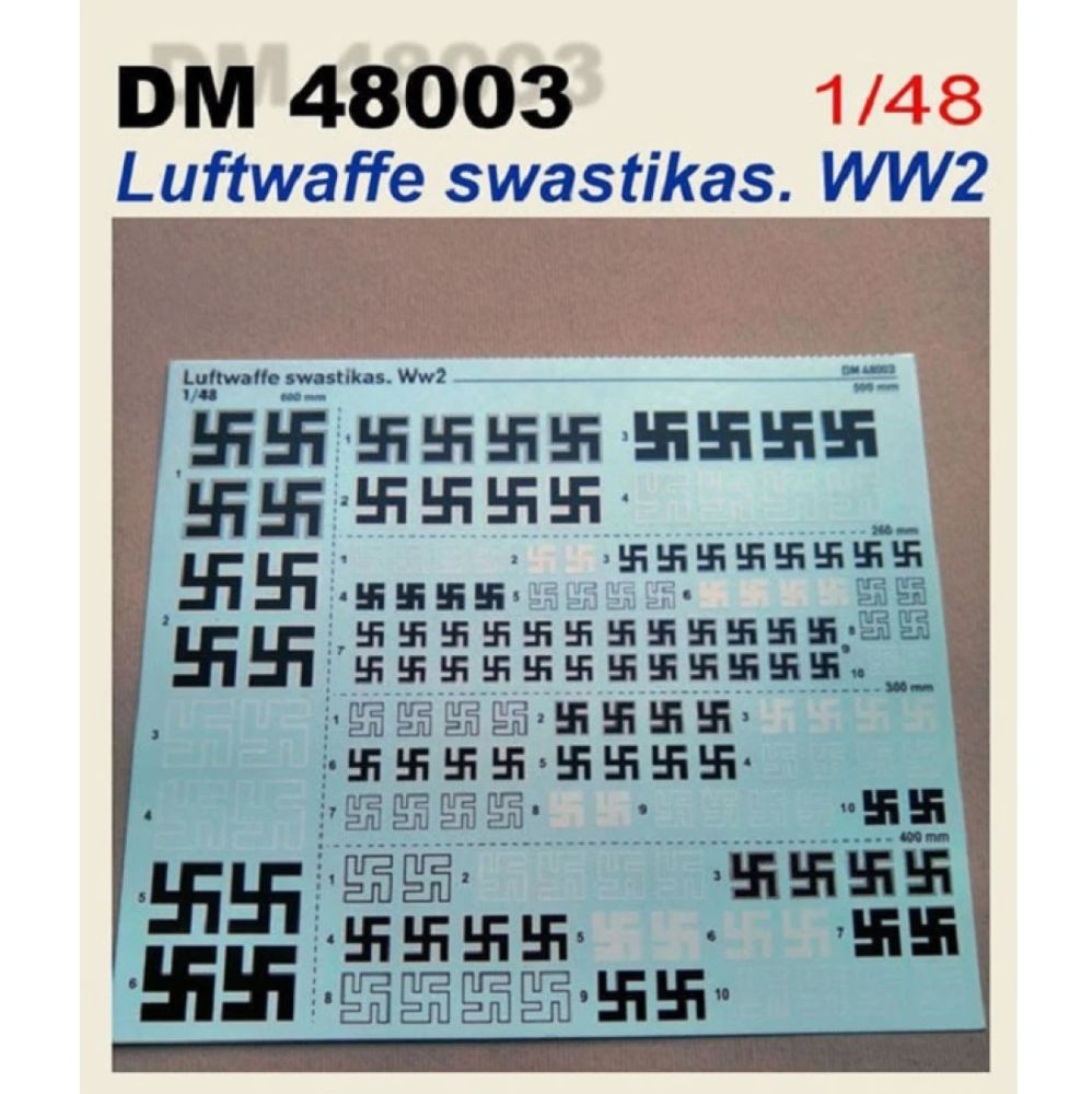 1:48 German sign for luftwaffe WW2 aircraft