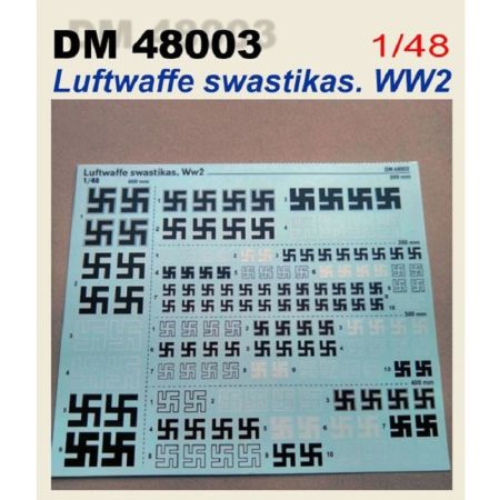 1:48 German sign for luftwaffe WW2 aircraft