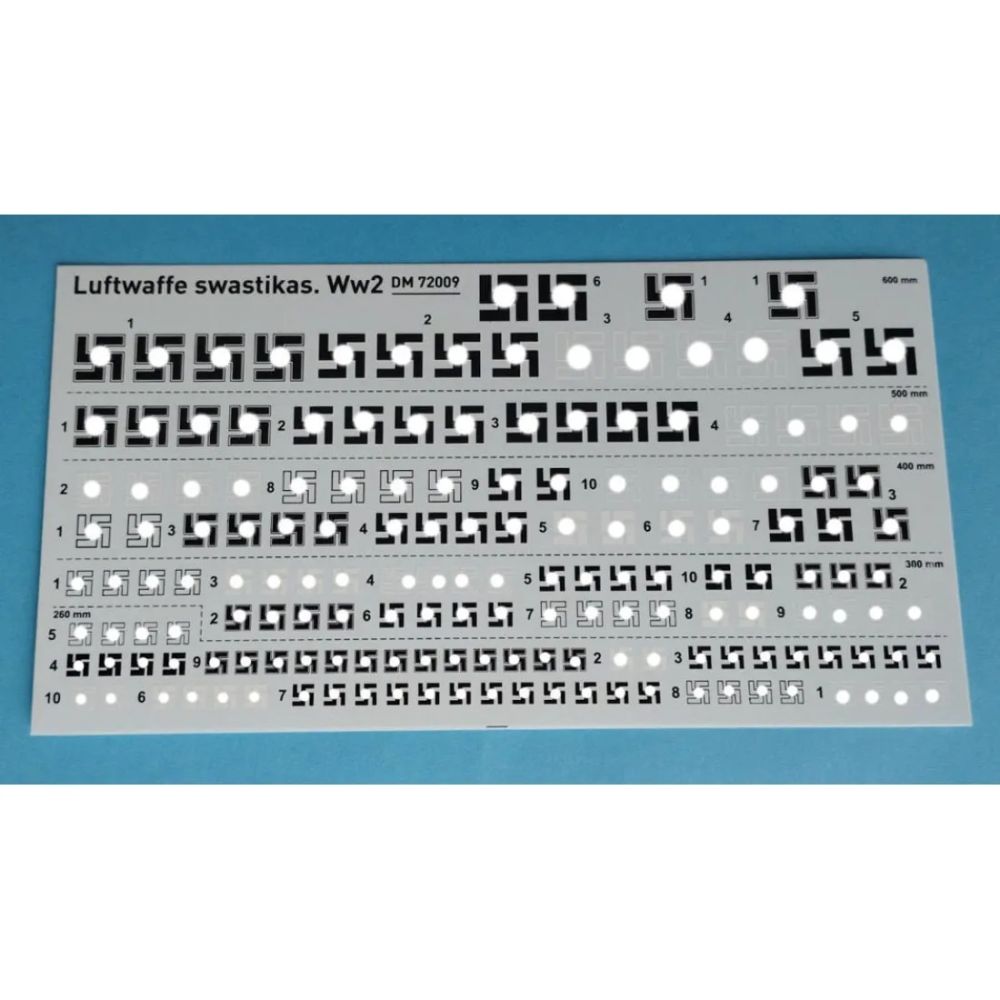 1:72 Ww2 Luftwaffe Insignia Decal For Aircraft