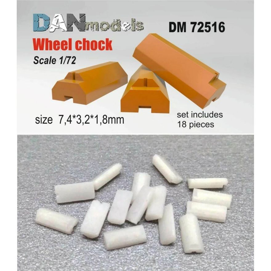 1:72 Locking Pads Aircraft, set No. 7 - 12 pices scale model