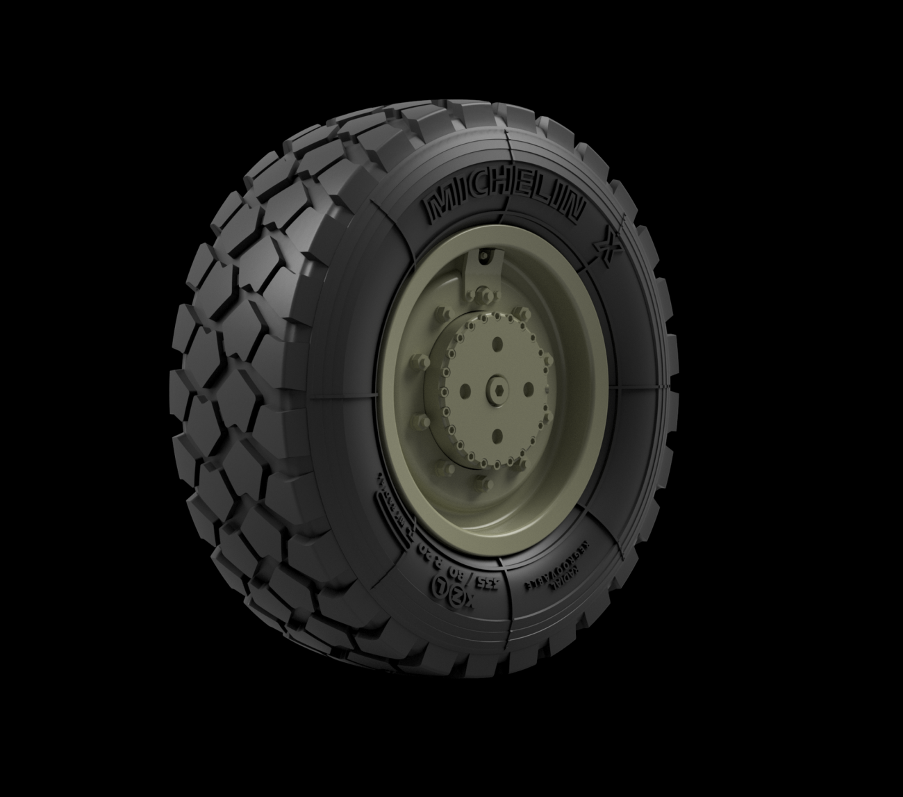 1:35 Coyote TSV - Road Wheels