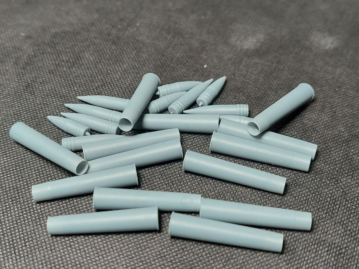 1:35 German WWII 8,8 cm KwK43 / PaK43 Tank Gun Ammo