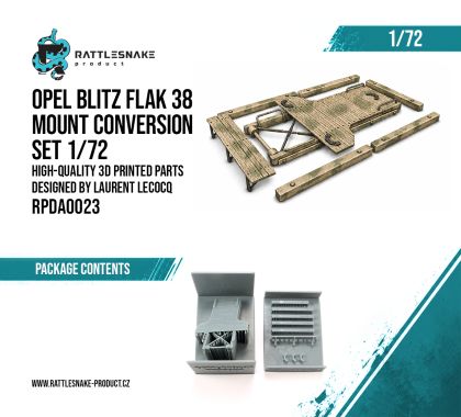 1:72 Opel Blitz Flak 38 Conversion Set