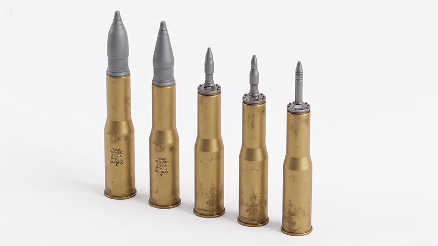 1:35 115 mm Ammunition for T-62