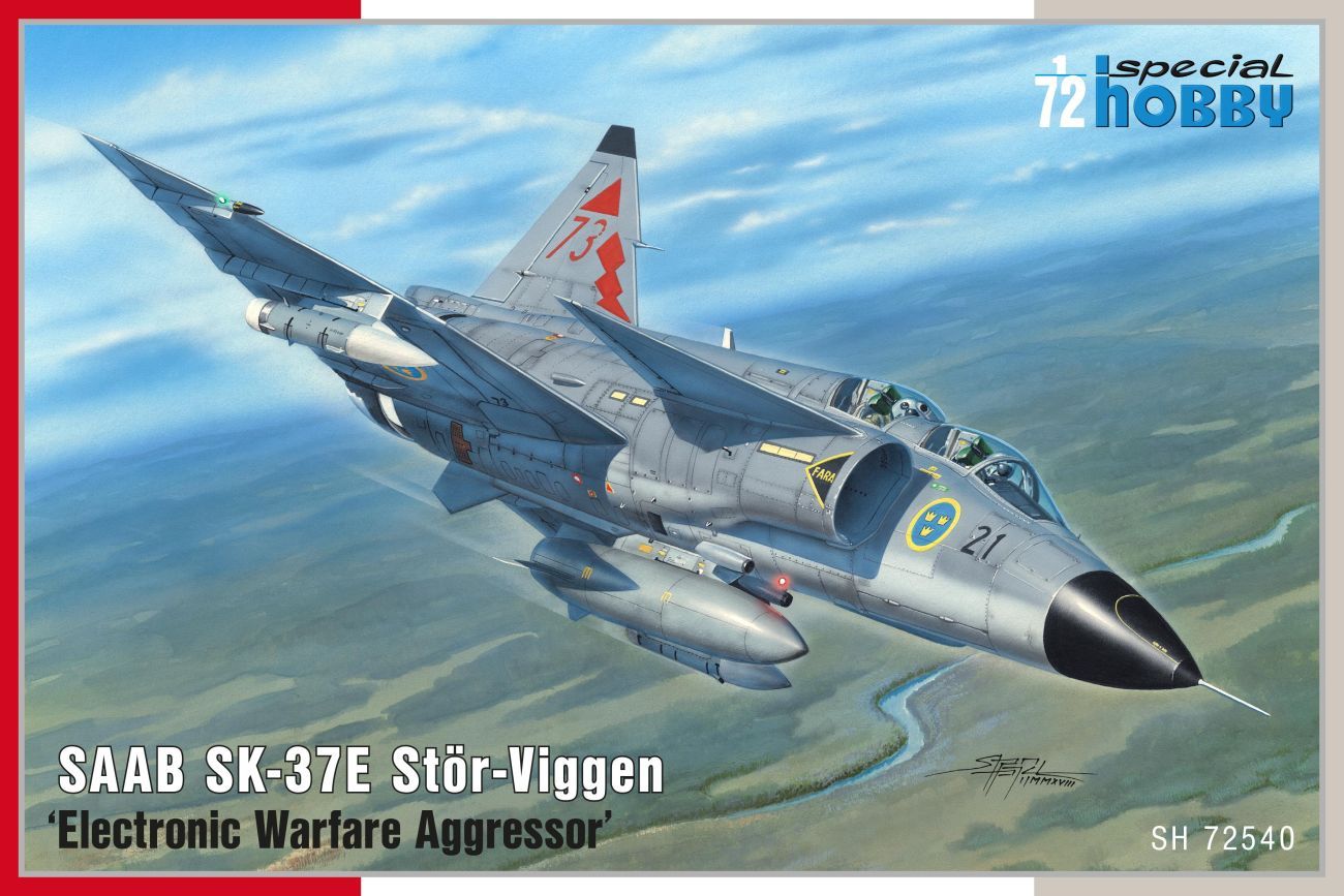 1:72 SAAB SK-37E Stör-Viggen ‘Electronic Warfare Aggressor’