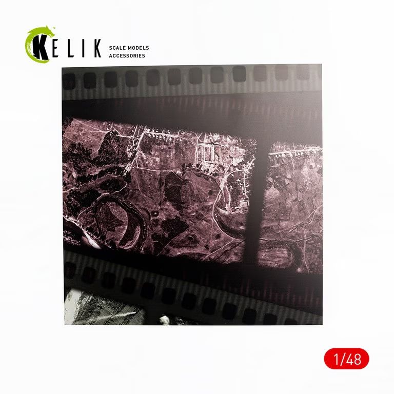1:48 Photoreconnaisance Plane Stand Base - Acrylic (3 x 240 x 240 mm / 190 g)