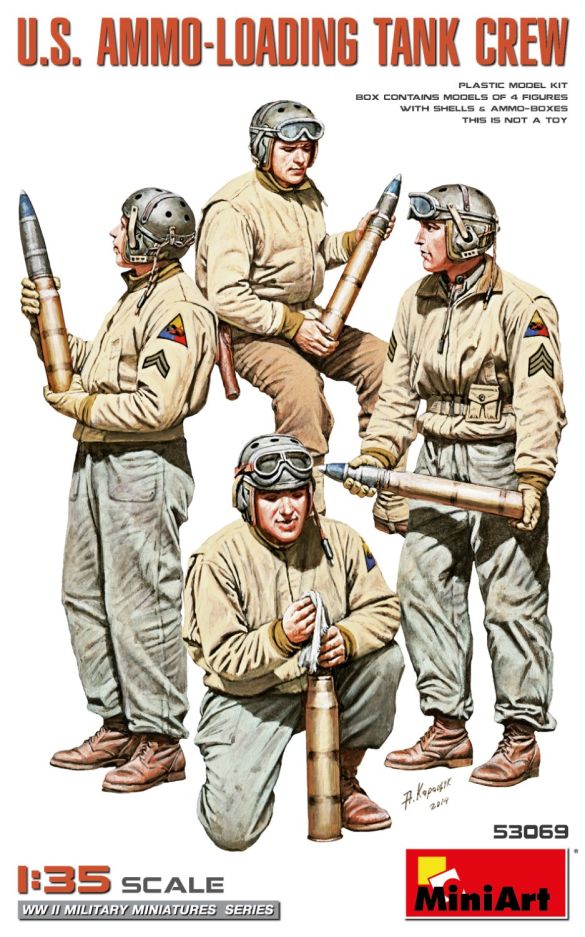 1:35 U.S. AMMO-LOADING TANK CREW. 2ND EDITION