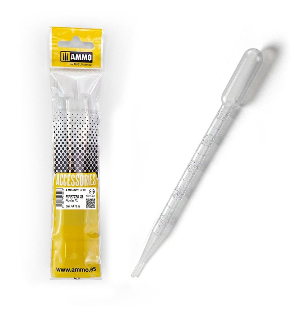 Pipettes XL 3pcs