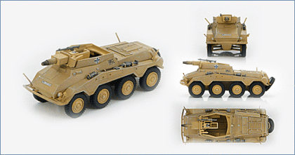 1:72 Sd. Kfz. 234/3 116th Panzer Division, Normandy, Autumn 1944
