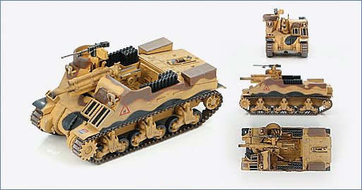 1:72 M7 HMC Priest 11th Regiment, Royal Horse Artillery, 1st Armored Division, El Alamein, 1942