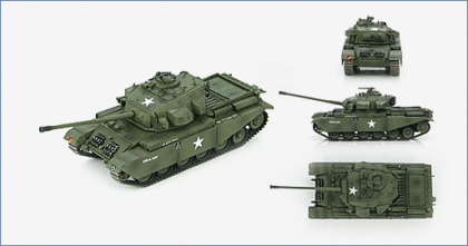 1:72 Centurion Mk.III A Squadron, 8th King's Royal Irish Hussars, 29th Infantry Brigade, Korea 1951