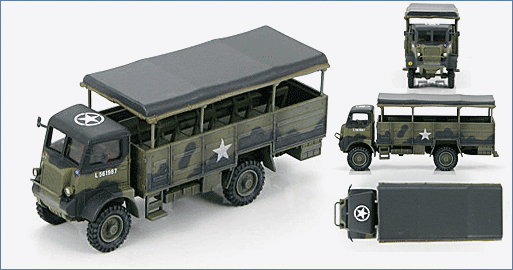1:72 UK Bedford QLT British Army, Northern Europe 1944 to 1945