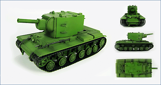 1:72 KV-II Russian Heavy Tank 4th Mechanized Group, Lvov, Western Ukraine, June 1941