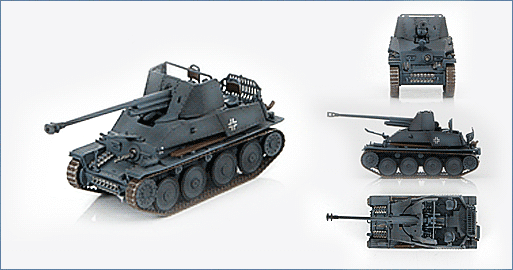 1:72 German Tank Destroyer Marder III 7th Panzer Div., 42nd Tank Destroyer Bttn., Russia 1942