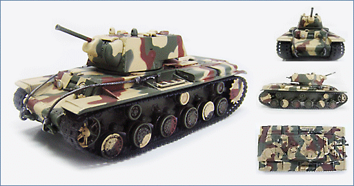 1:72 KV-1 (Model 1940) 124th Guard Tank Brigade, Leningrad 1942