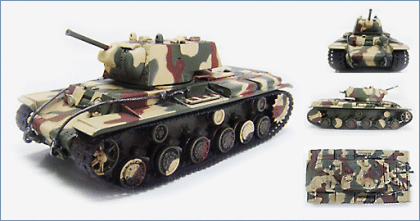 1:72 KV-1 (Model 1940) 124th Guard Tank Brigade, Leningrad 1942