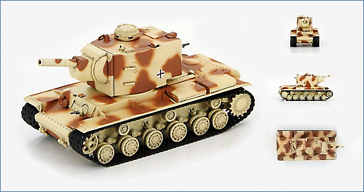 1:72 PzKpfw KW II 754 Panzerkompanie (zbv) 66, Malta invasion force, 1941